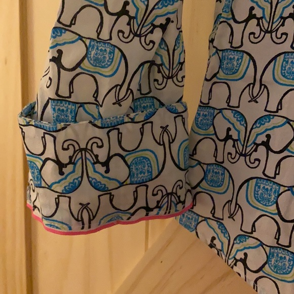 Crown and Ivy Elephant Print Button Down Shirt New - Picture 3 of 4